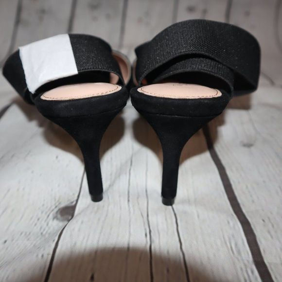 Rachel Zoe Blaire Black Pointed Suede Kitten Heel Pumps Women's Size 8-NWOT - Picture 3 of 6